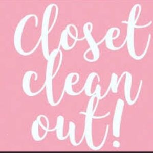 Closet clean out